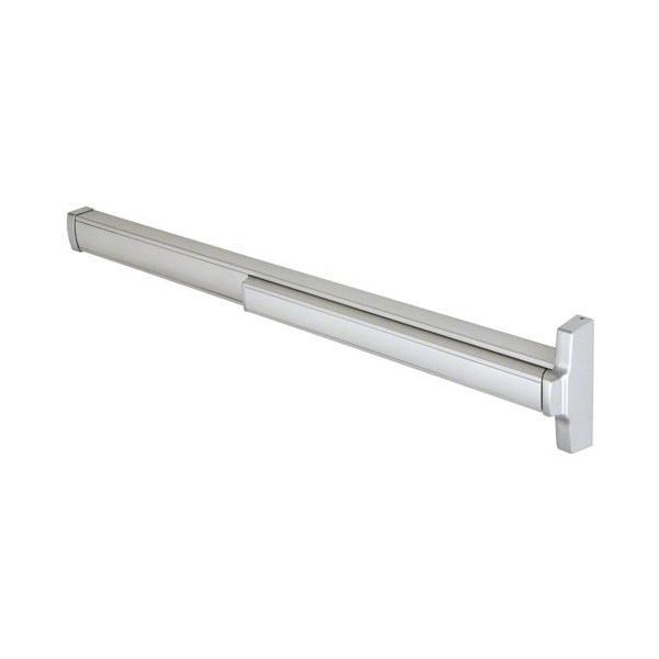 48 Aluminum Finish Model 2085 Concealed Vertical Rod Panic Exit Device Dual Point Latching W/ Top